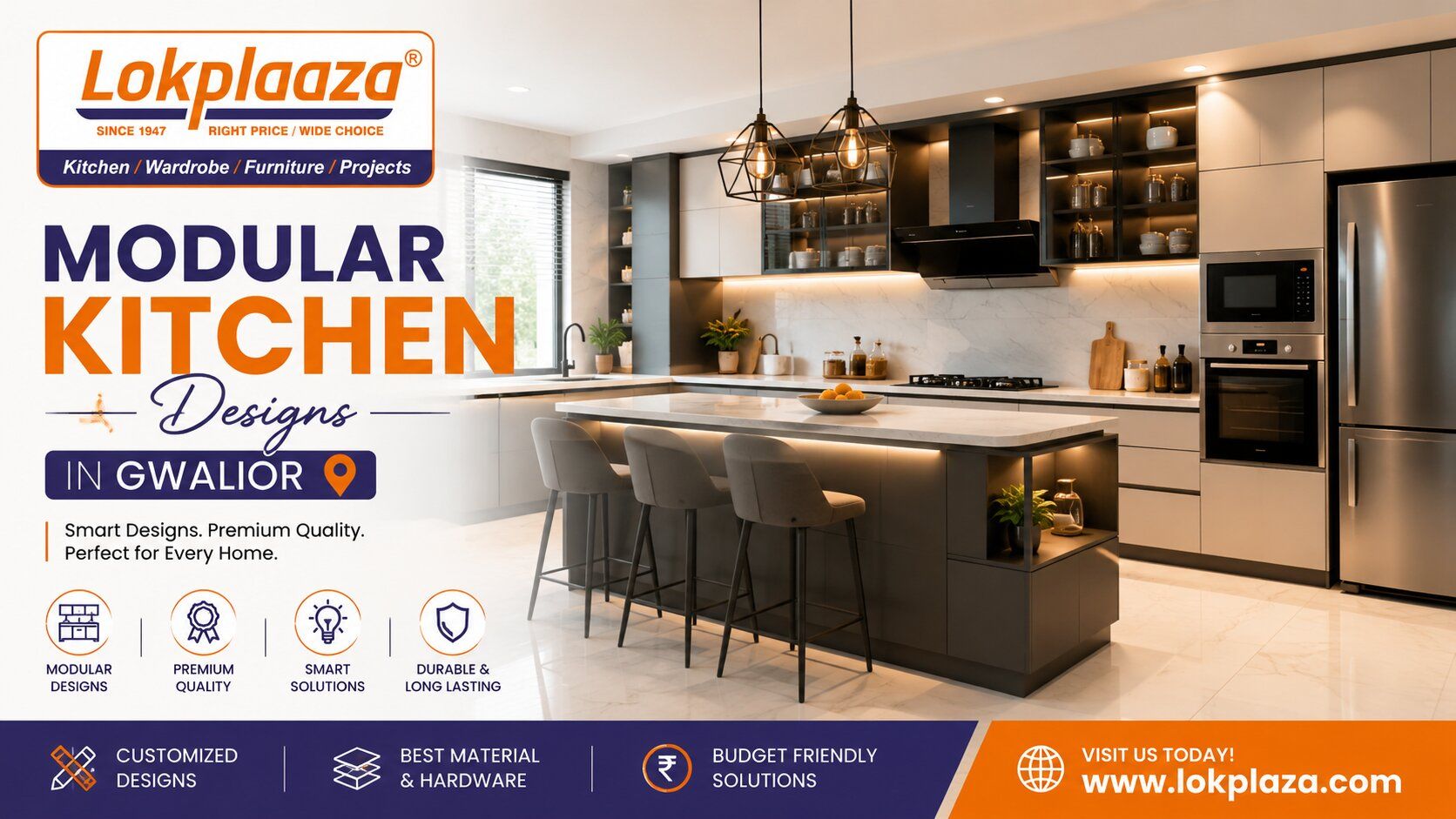 Modular Kitchen Designs in Gwalior – Modern, Stylish & Space-Saving Ideas